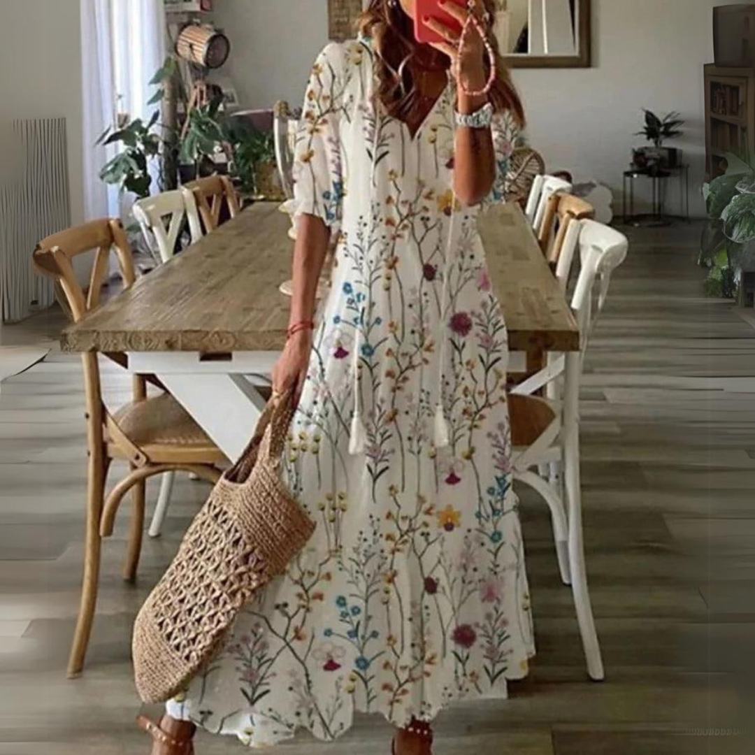 Shiloh | Boho Dresses With Flower Print