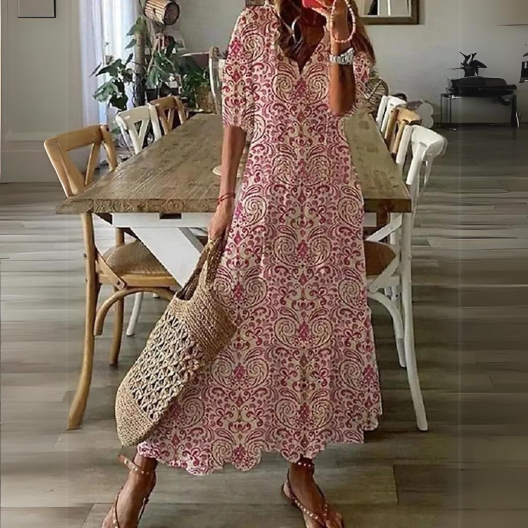 Shiloh | Boho Dresses With Flower Print