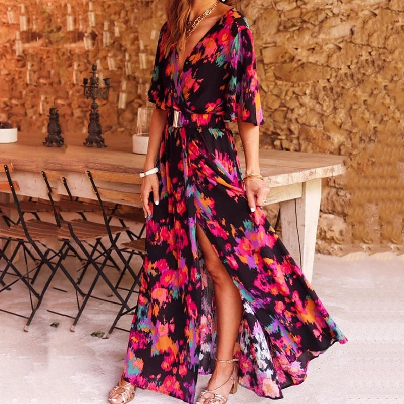 Beatrix | Maxi Wrap Dress