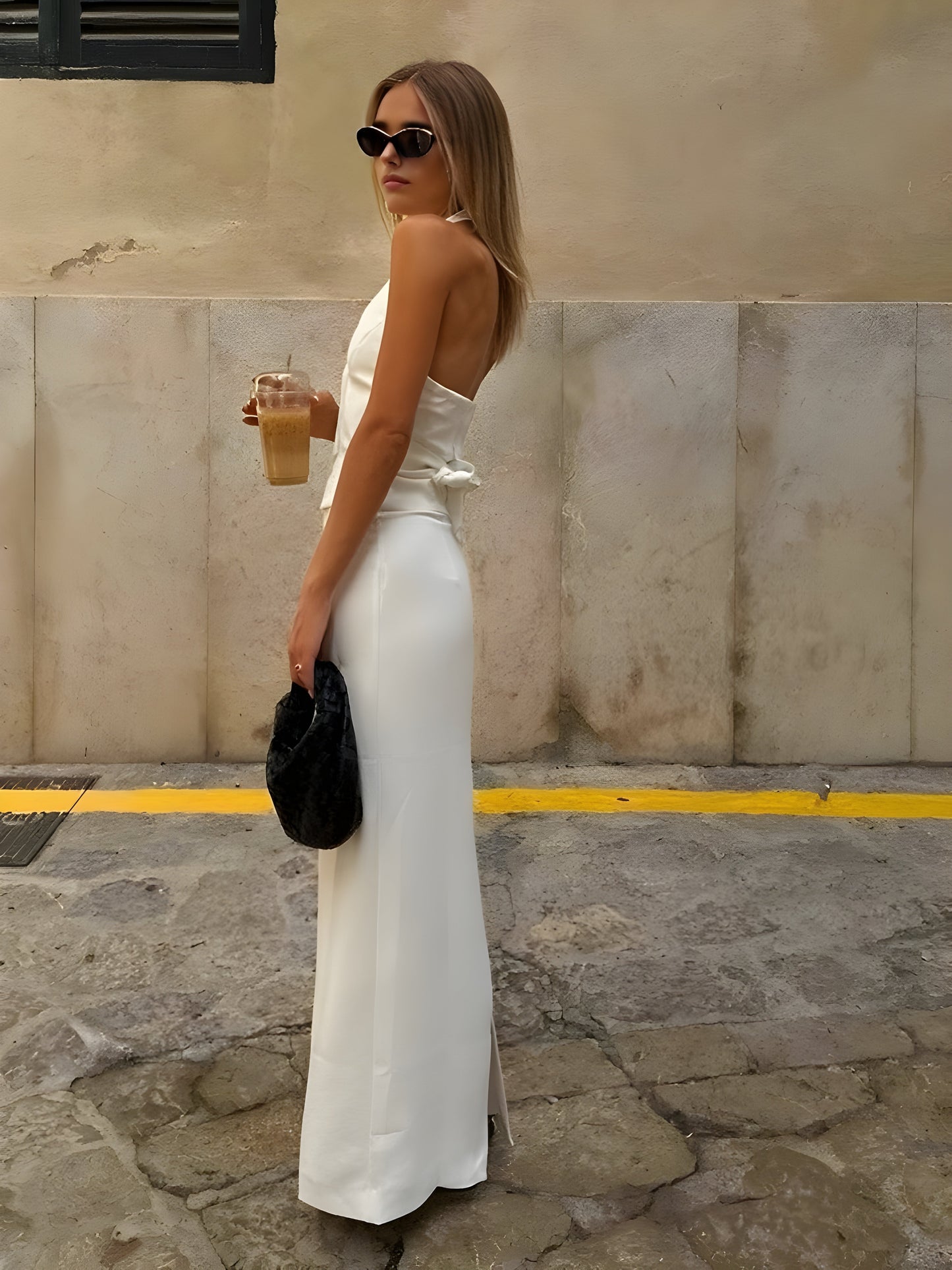 Fenna - Elegant Sleeveless Two-Piece Set