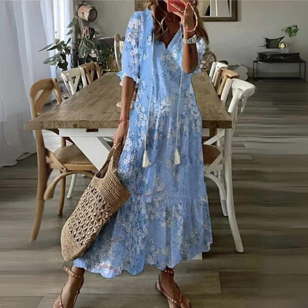 Shiloh | Boho Dresses With Flower Print