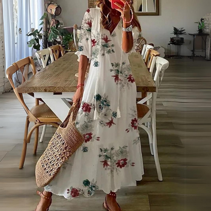 Shiloh | Boho Dresses With Flower Print