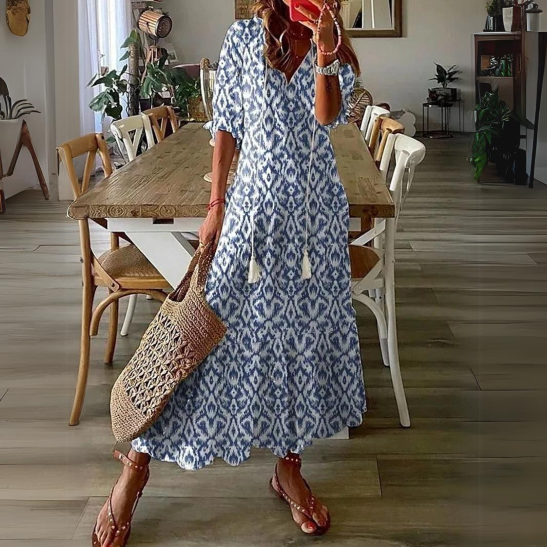 Shiloh | Boho Dresses With Flower Print