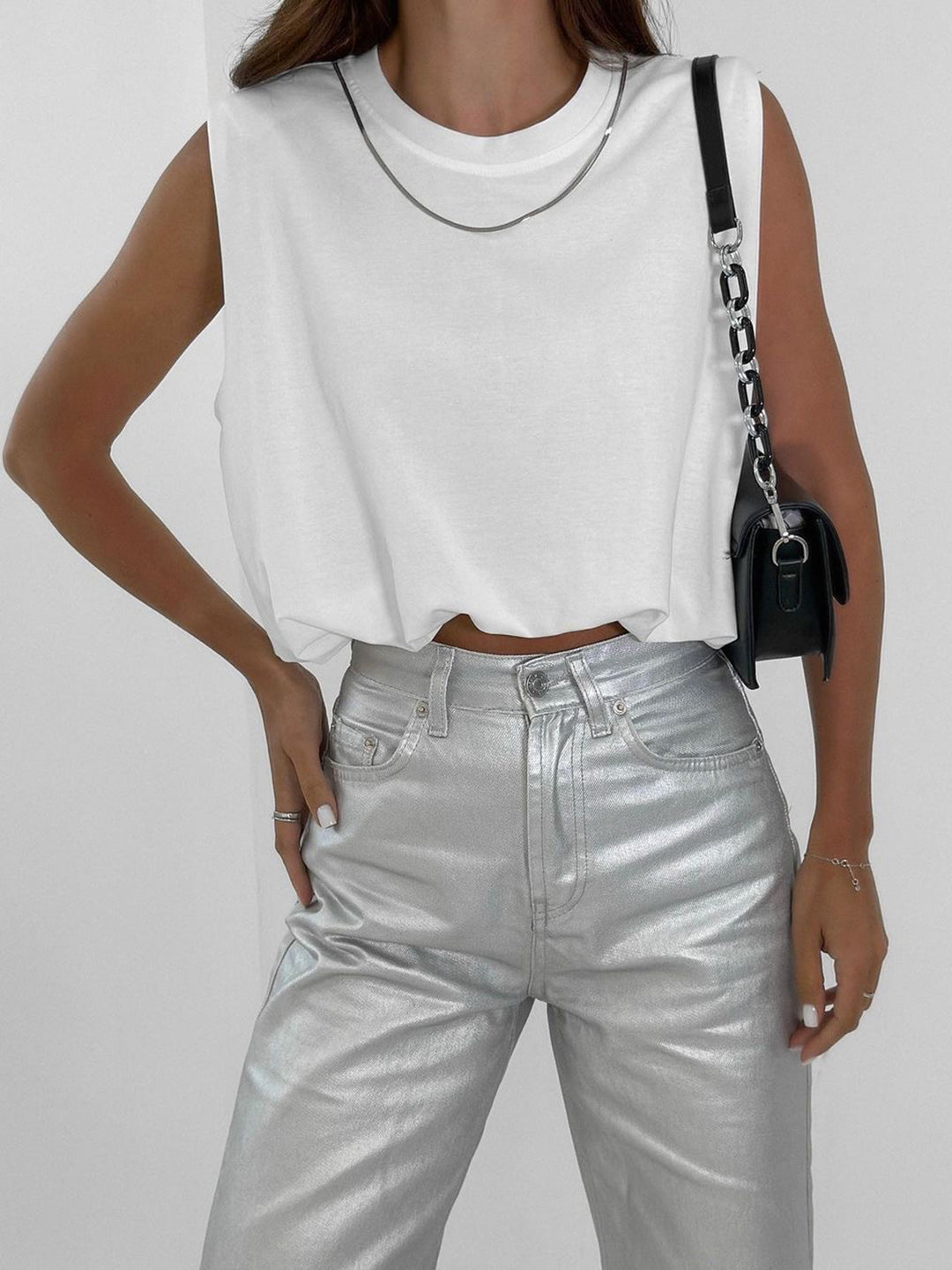 Soraya - Top with Neckless for women