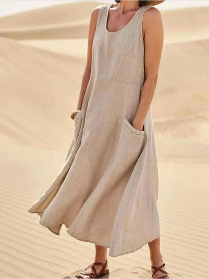 Desiree | Sleeveless Beach Dress