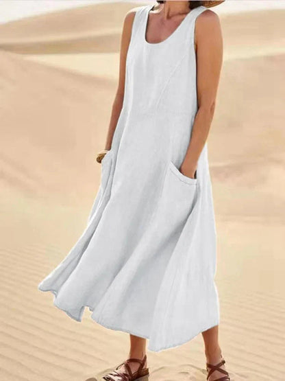Desiree | Sleeveless Beach Dress