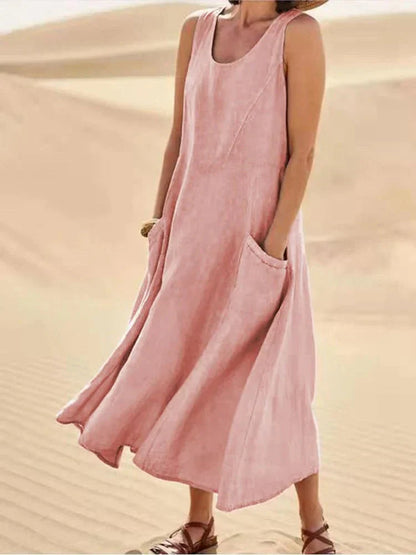 Desiree | Sleeveless Beach Dress