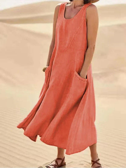 Desiree | Sleeveless Beach Dress