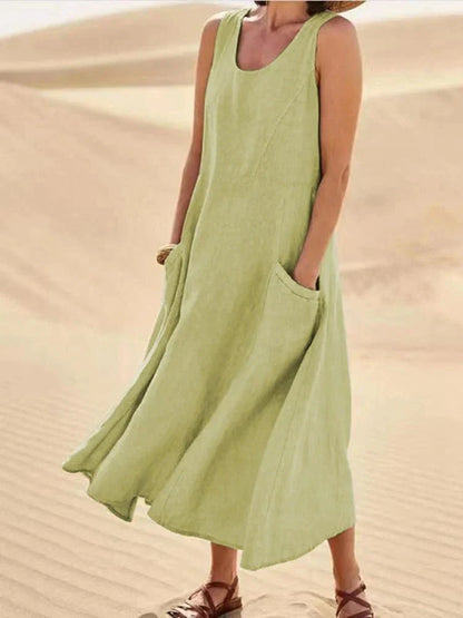 Desiree | Sleeveless Beach Dress