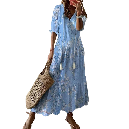 Shiloh | Boho Dresses With Flower Print