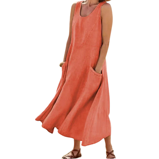 Desiree | Sleeveless Beach Dress
