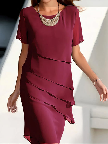 Pandora | Semi Formal Chiffon Dress