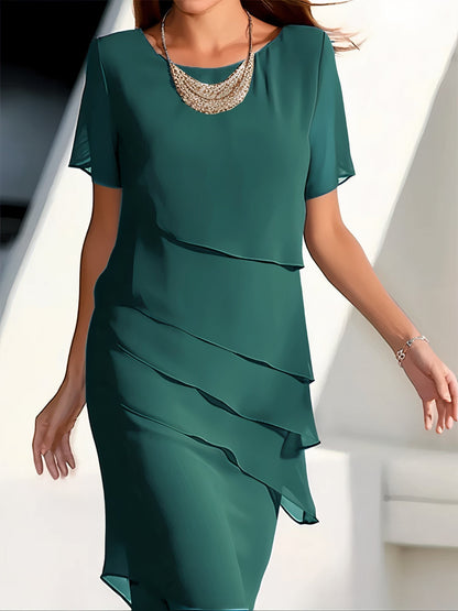 Pandora | Semi Formal Chiffon Dress