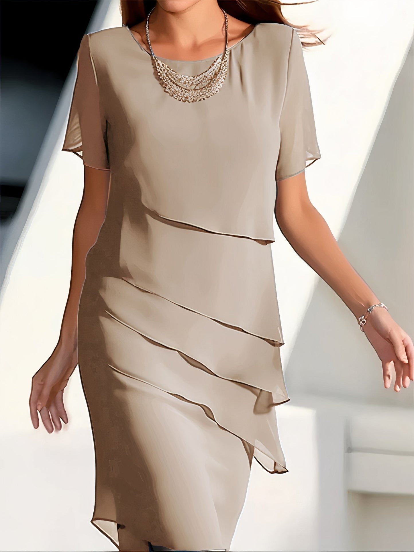 Pandora | Semi Formal Chiffon Dress